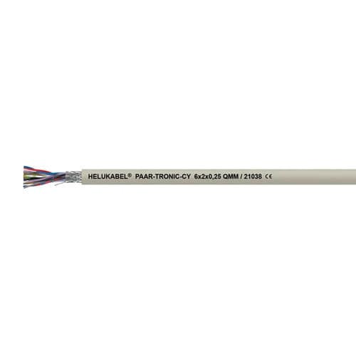 Cable eléctrico de datos - PAAR-TRONIC-CY - HELUKABEL - DIN / antipropagación de fuego / resistente al aceite