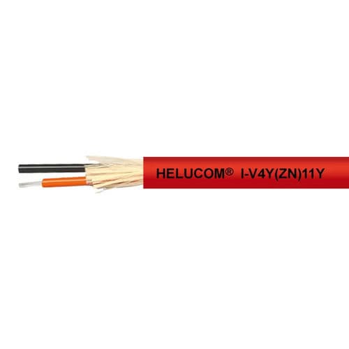 Cable eléctrico industrial - HELUCOM® I-V4Y(ZN)11Y - HELUKABEL - para cadena portacables / para entorno difícil