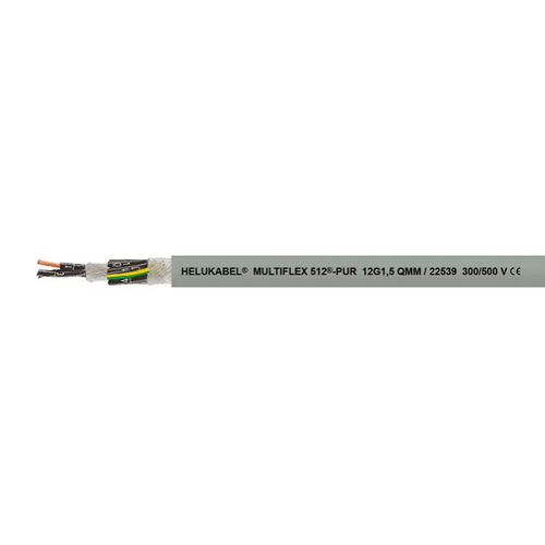 Cable eléctrico DIN - MULTIFLEX 512® - HELUKABEL - resistente al aceite / resistente a los UV / a prueba de abrasión