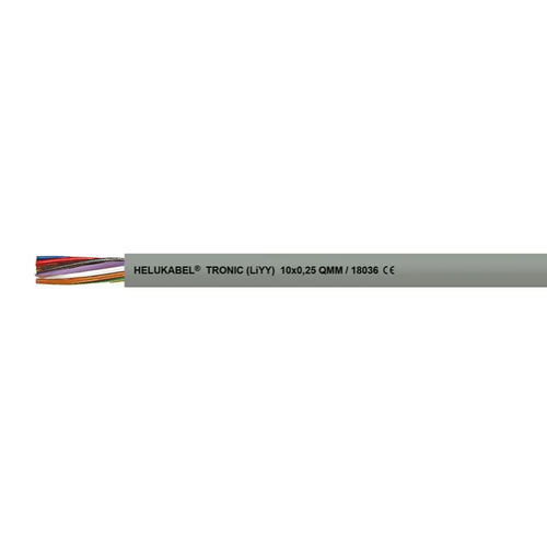 Cable eléctrico de alimentación - TRONIC (LiYY) - HELUKABEL - de datos / DIN / antipropagación de fuego