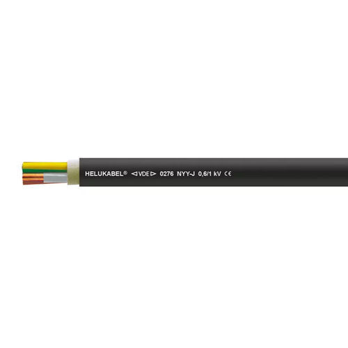 Cable eléctrico de alimentación - NYY-J / NYY-O - HELUKABEL - DIN / aislado / multifilar