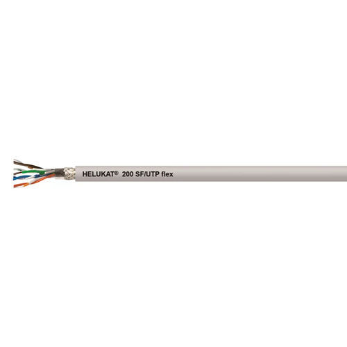 Cable eléctrico LAN - HELUKAT® 200 - HELUKABEL - SF/UTP / UTP / de cobre
