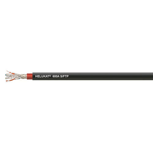 Cable eléctrico LAN - HELUKAT® 600A - HELUKABEL - S/FTP / de cobre / para red