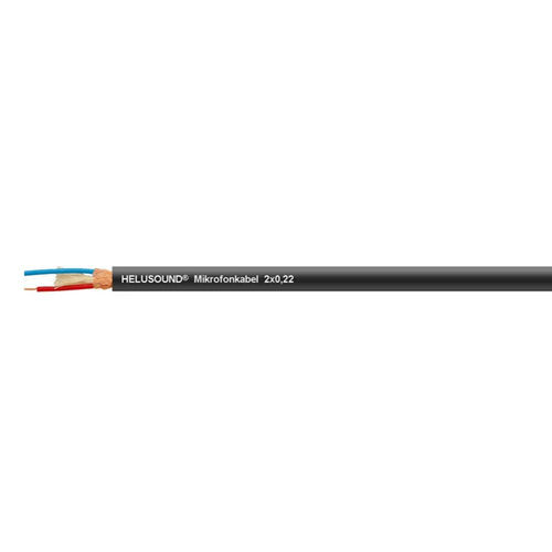 Cable eléctrico SC - HELUSOUND® - HELUKABEL - de cobre / con funda de PVC / negro