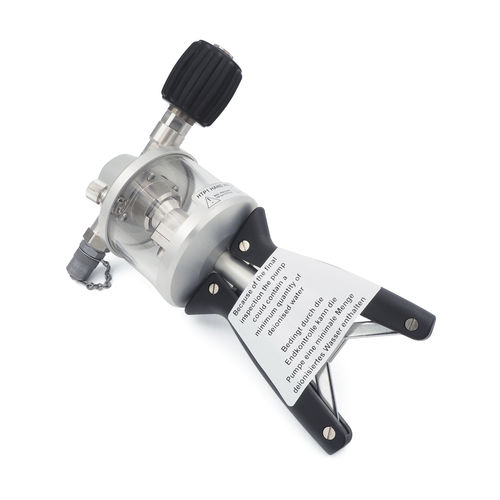 Bomba de calibración hidráulica - HTP1 - KELLER Pressure AG - manual / para la generación de presión / de alta presión