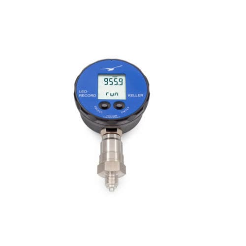 Manómetro digital - LEO-Record-H2 - KELLER Pressure AG - de acero inoxidable / RS485 / para gas licuado de petróleo