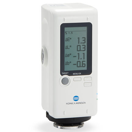 Colorímetro compacto - CR-10 Plus - Konica Minolta Sensing - portátil / para análisis de color / para alimentos cocidos