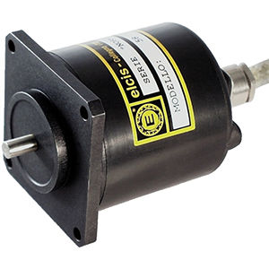 Encoder rotativo incremental - 58 series - ELCIS ENCODER - con eje macizo / con brida cuadrada / 24 Vcc