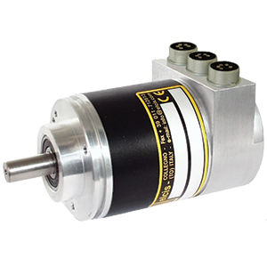 Encoder rotativo absoluto - 958E series - ELCIS ENCODER - con eje macizo / monovuelta / multivuelta