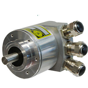Encoder rotativo absoluto - 758C series - ELCIS ENCODER - con eje macizo / monovuelta / multivuelta