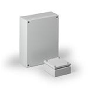 Caja de conexiones montada en superficie - Cubo F - ENSTO - resistente al agua / de chapa de acero