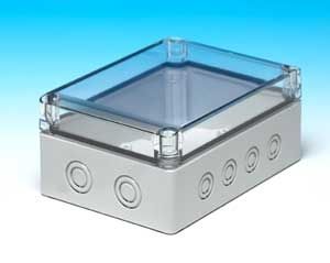 Caja de tamaño pequeño - Cubo S - ENSTO - rectangular / de ABS / de uso general