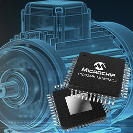 Microchip analógico - PIC32MK series - Atmel - control motor