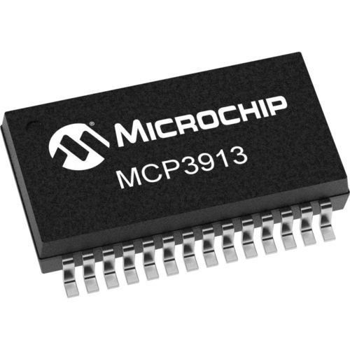 Convertidor analógico - MCP3913 - Atmel - de alto flujo / de varias vías / 24 bits