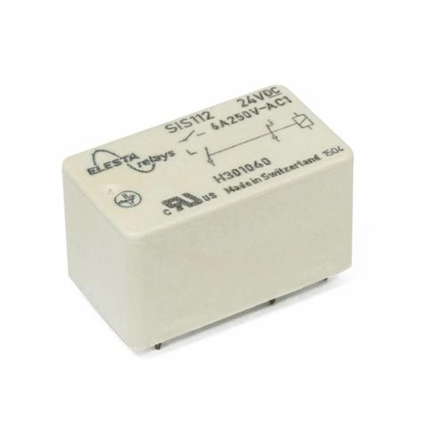 Relé electromecánico con contactos guiados - SIS112 - ELESTA GmbH - 24 Vcc / 12 Vcc / 6 V CC