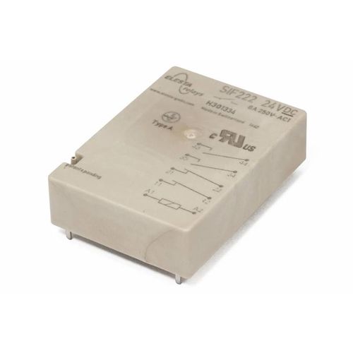 Relé electromecánico 24 Vcc - SIF222 - ELESTA GmbH - 12 Vcc / 110 V CC / 48 V CC