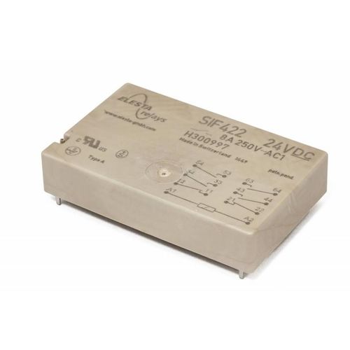 Relé electromecánico 24 Vcc - SIF422 - ELESTA GmbH - 12 Vcc / 110 V CC / 48 V CC