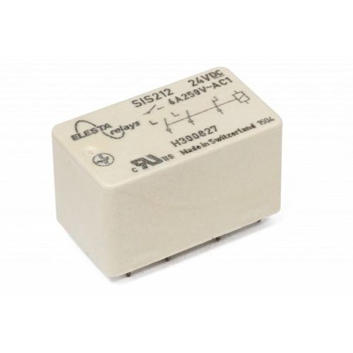 Relé electromecánico 24 Vcc - SIS212 L38 - ELESTA GmbH - 12 Vcc / 110 V CC / 48 V CC