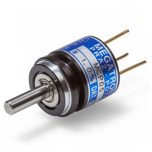 Potenciómetro de plástico conductor - MCP05 - MEGATRON Elektronik GmbH & Co. KG - monovuelta / manual / analógico