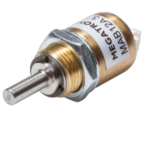 Encoder rotativo absoluto - MAB12A - MEGATRON Elektronik GmbH & Co. KG - de efecto hall / monovuelta / con eje macizo