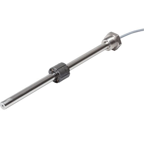 Sensor de desplazamiento lineal - HEM12 - MEGATRON Elektronik GmbH & Co. KG - con potenciómetro de plástico conductor / IP67 / para aplicaciones hidráulicas