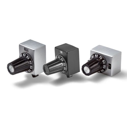 Botón de mando moleteado - MF - MEGATRON Elektronik GmbH & Co. KG - mecánico con indicador de posición
