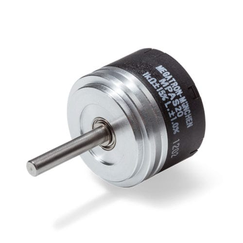 Potenciómetro de plástico conductor - MPAS20 - MEGATRON Elektronik GmbH & Co. KG - monovuelta / manual / analógico