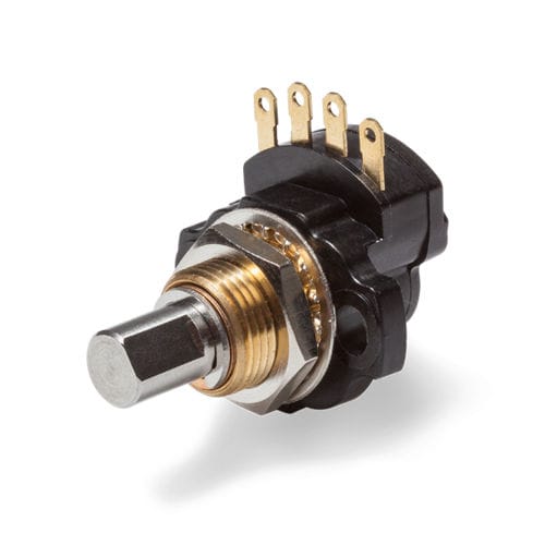 Encoder rotativo absoluto - MP1618 - MEGATRON Elektronik GmbH & Co. KG - de efecto hall / con eje macizo / monovuelta