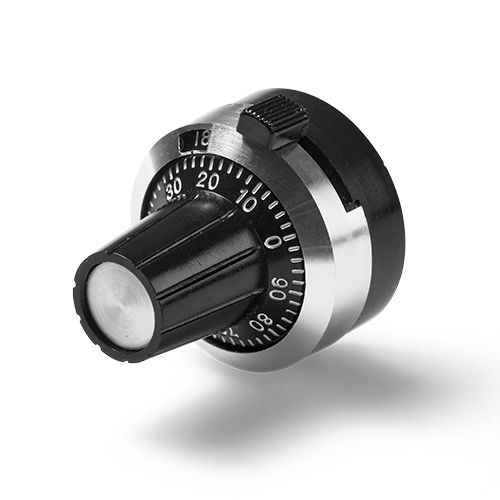 Botón de mando moleteado - IMT - MEGATRON Elektronik GmbH & Co. KG - mecánico con indicador de posición