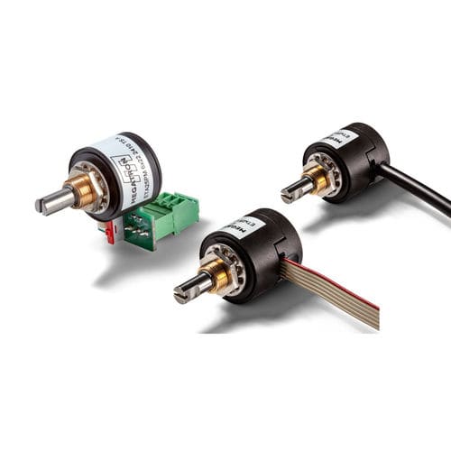 Encoder rotativo absoluto - ETA25PM - MEGATRON Elektronik GmbH & Co. KG - de efecto hall / 12 bits / con eje macizo