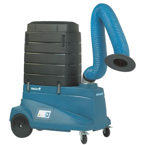 Extractor de humo móvil - FilterCart - NEDERMAN - de soldadura / con filtro de carbón activado / con brazo de extracción