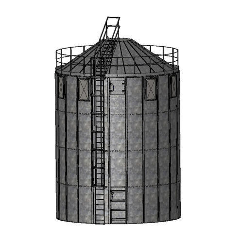 Silo empernado - AST - NEDERMAN - para material a granel / de acero galvanizado / ATEX
