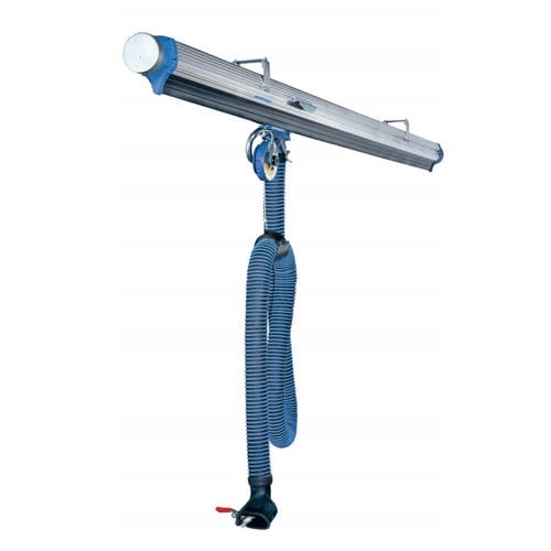 Extractor de gases de escape para coche - 920 - NEDERMAN - para taller / para garaje / en riel deslizante