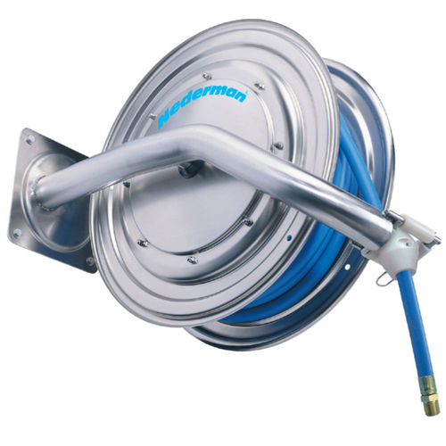 Enrollador de tubo - 886  - NEDERMAN - retráctil / para agua / para aire
