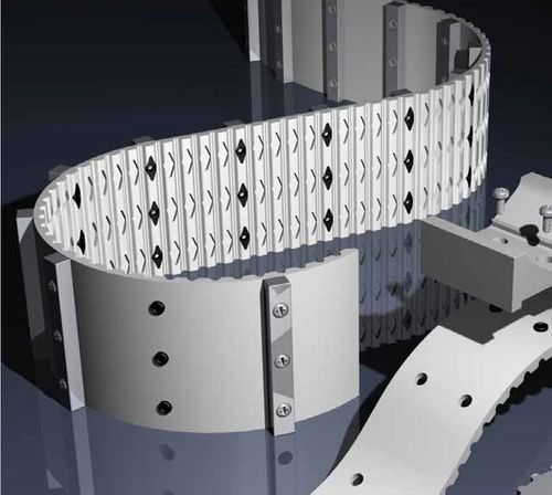 Correa ranurada - BRECO®-ATN series - BRECO - de poliuretano