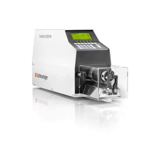 Peladora para cables coaxiales - CoaxStrip 5300 RX - Schleuniger - eléctrica