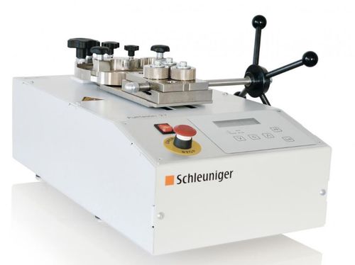 Aparato de pruebas de la resistencia a la tracción - PullTester 27 - Schleuniger - de calidad / motorizado / para conexión engastada