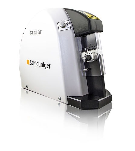 Engastadora para capuchón final - CT 30 ST - Schleuniger - automática / neumática