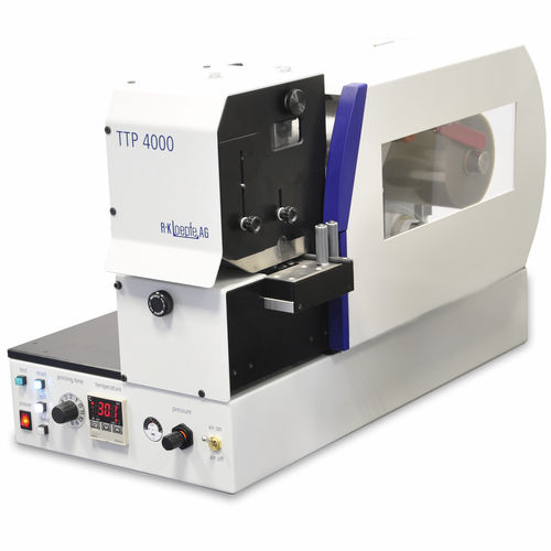 Impresora de etiquetas de transferencia térmica - TTP 4000 - Schleuniger - de mesa / industrial