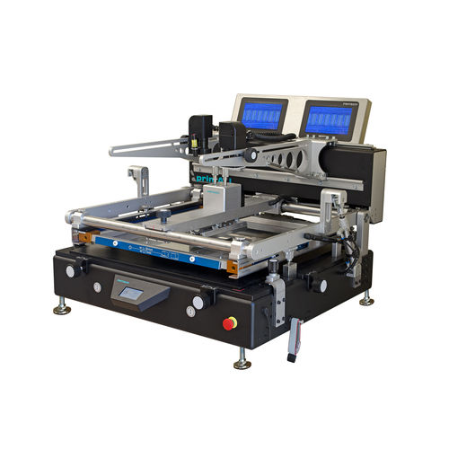 Máquina de serigrafia semiautomática - printALL210 - FRITSCH - de pasta de soldadura / SMT / flexible
