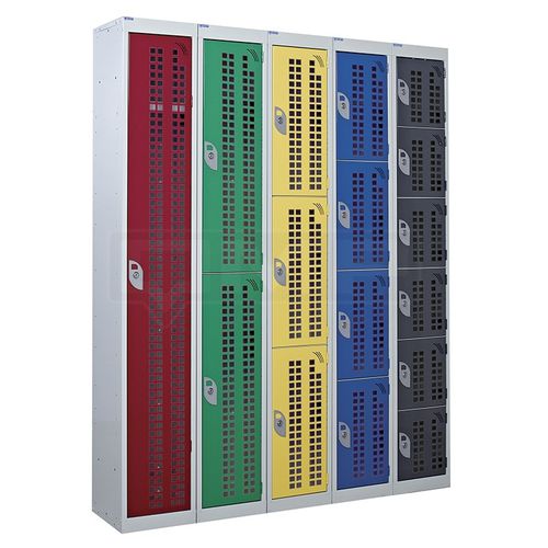 Armario de vestuario con ventilación - LS18xxxx - Quality Metal Products