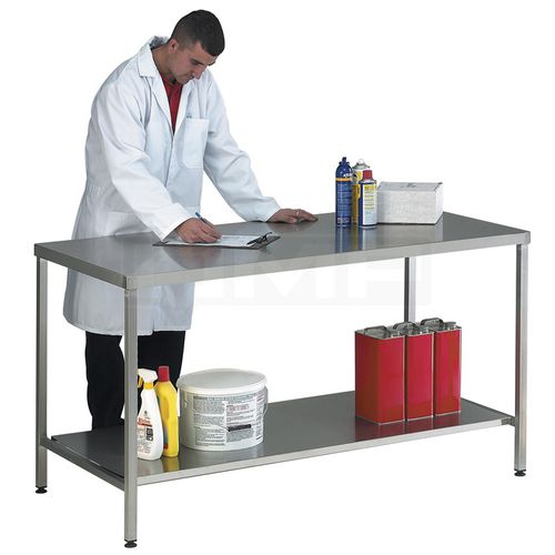 Banco de trabajo de acero inoxidable - BT841xxx - Quality Metal Products