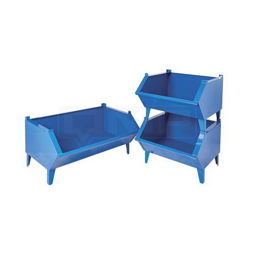 Caja-palé de acero - PCHx16130BXX series  - Quality Metal Products - para almacenamiento / industrial / para cargas pesadas