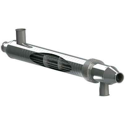 Intercambiador de calor multitubular - XLG® M - XLG Heat Transfer - líquido-líquido / líquido-gas / de acero inoxidable