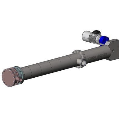 Intercambiador de calor de superficie rasqueteada - XTUBE BOXER®  - XLG Heat Transfer - líquido-líquido / de acero inoxidable / con motor