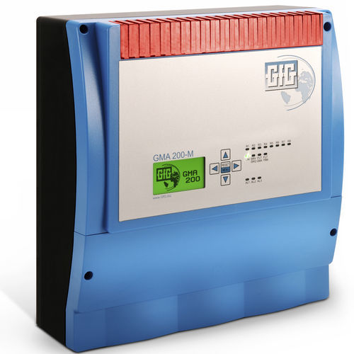 Central de detección de gas multicanales - GMA200-MW16 - GfG - Gesellschaft für Gerätebau mbH - visualizador LCD