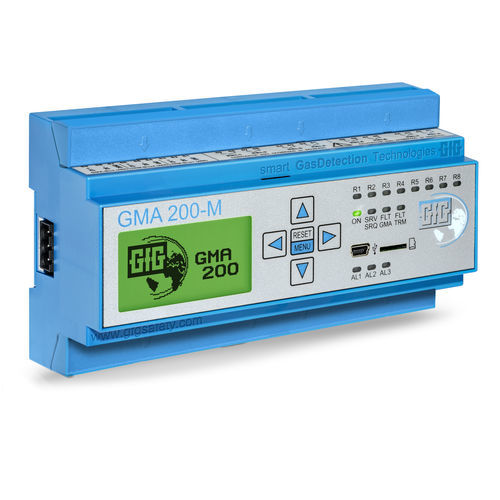 Central de detección de gas visualizador LCD - GMA200-MT16 - GfG - Gesellschaft für Gerätebau mbH
