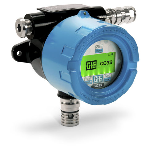 Transmisor de gas de vapores de gasolina - CC33  - GfG - Gesellschaft für Gerätebau mbH - hidrógeno / de metano / de amoníaco