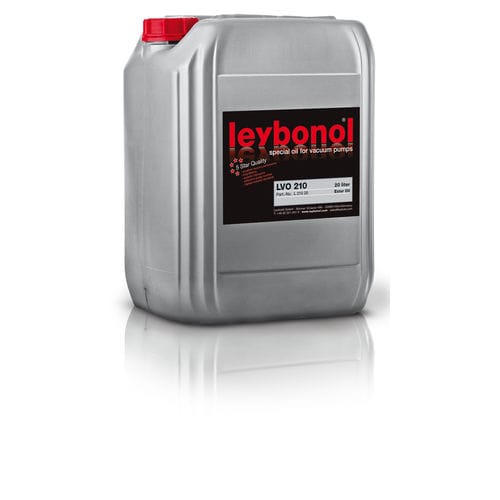 Aceite de lubricación - LEYBONOL LVO 210 - Leybold - sintético / para bomba / para aplicaciones de alta temperatura