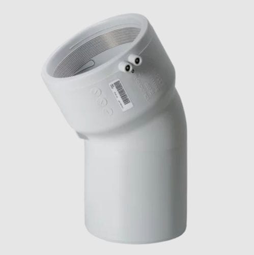 Codo para cañería 90° - ABMS - Aliaxis - de PE / 15° / 30°